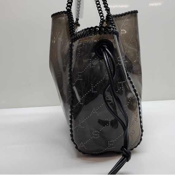 New Stella McCartney PVC Monogram Falabella Shoulder Bag - Picture 8 of 16